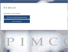 Tablet Screenshot of pimcoindex.com